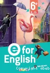 Anglais 6ème : e for English 2025